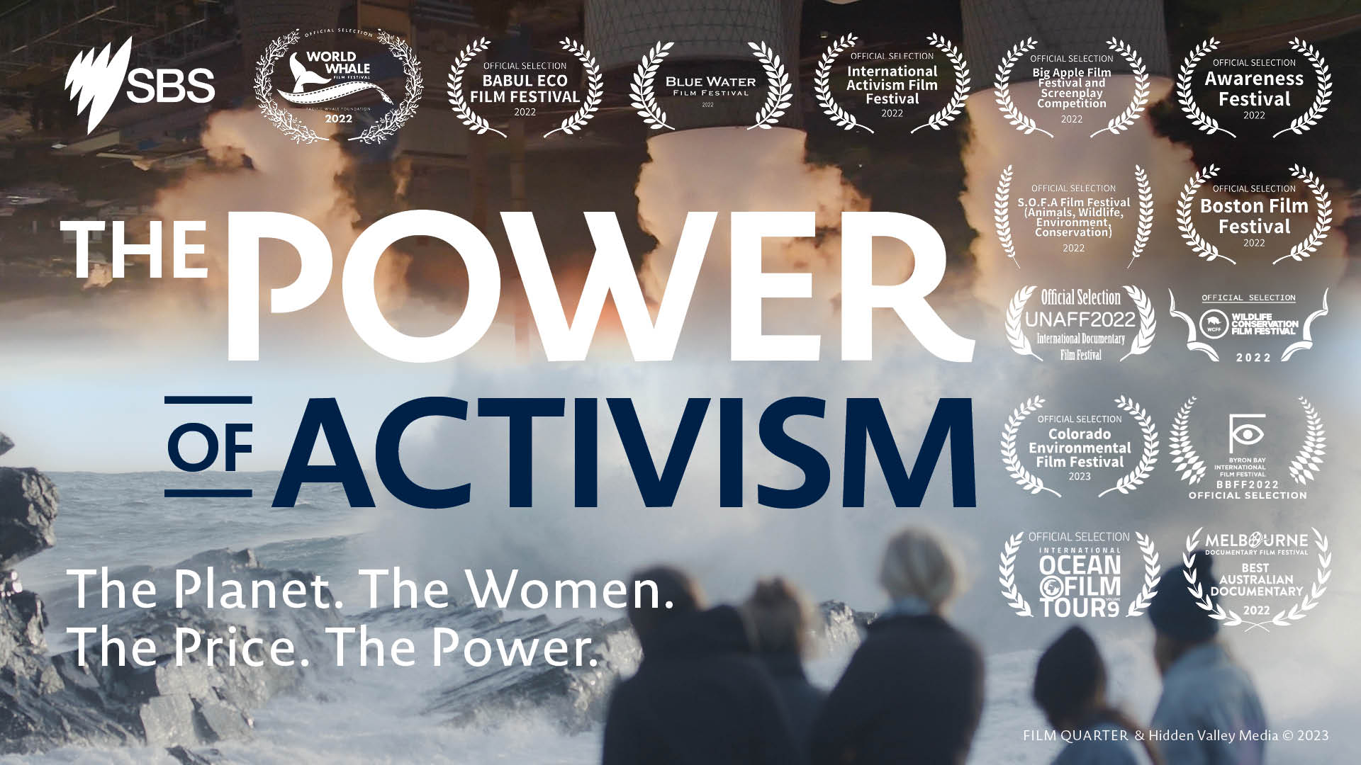 Power of Activism Banner 1920x1080px 2023 11